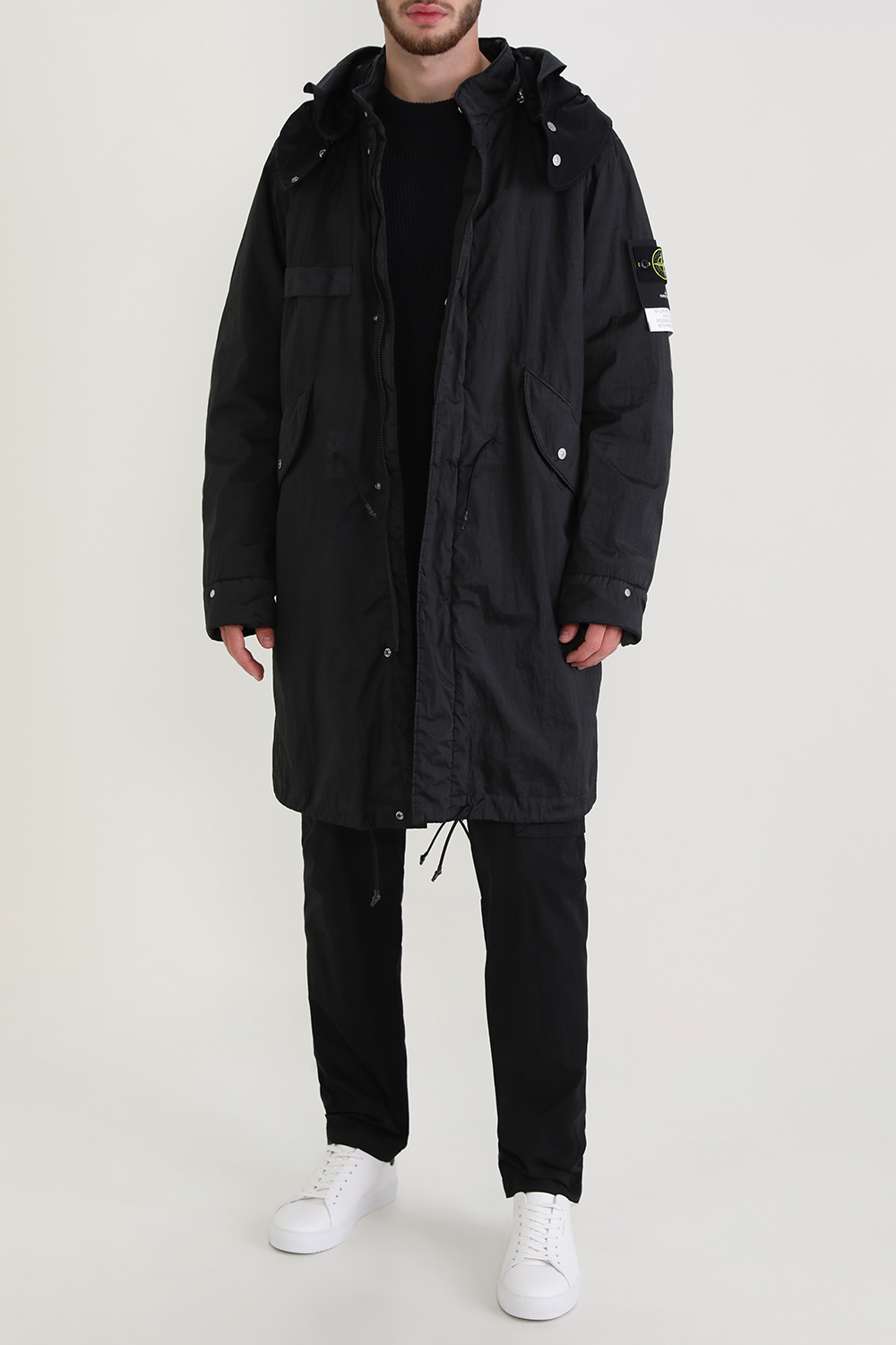 מעיל ניילון ארוך